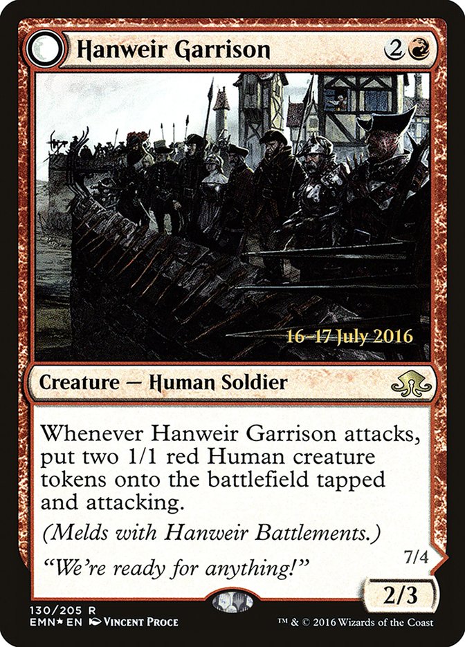 Hanweir Garrison [Eldritch Moon Prerelease Promos] | Exor Games Truro