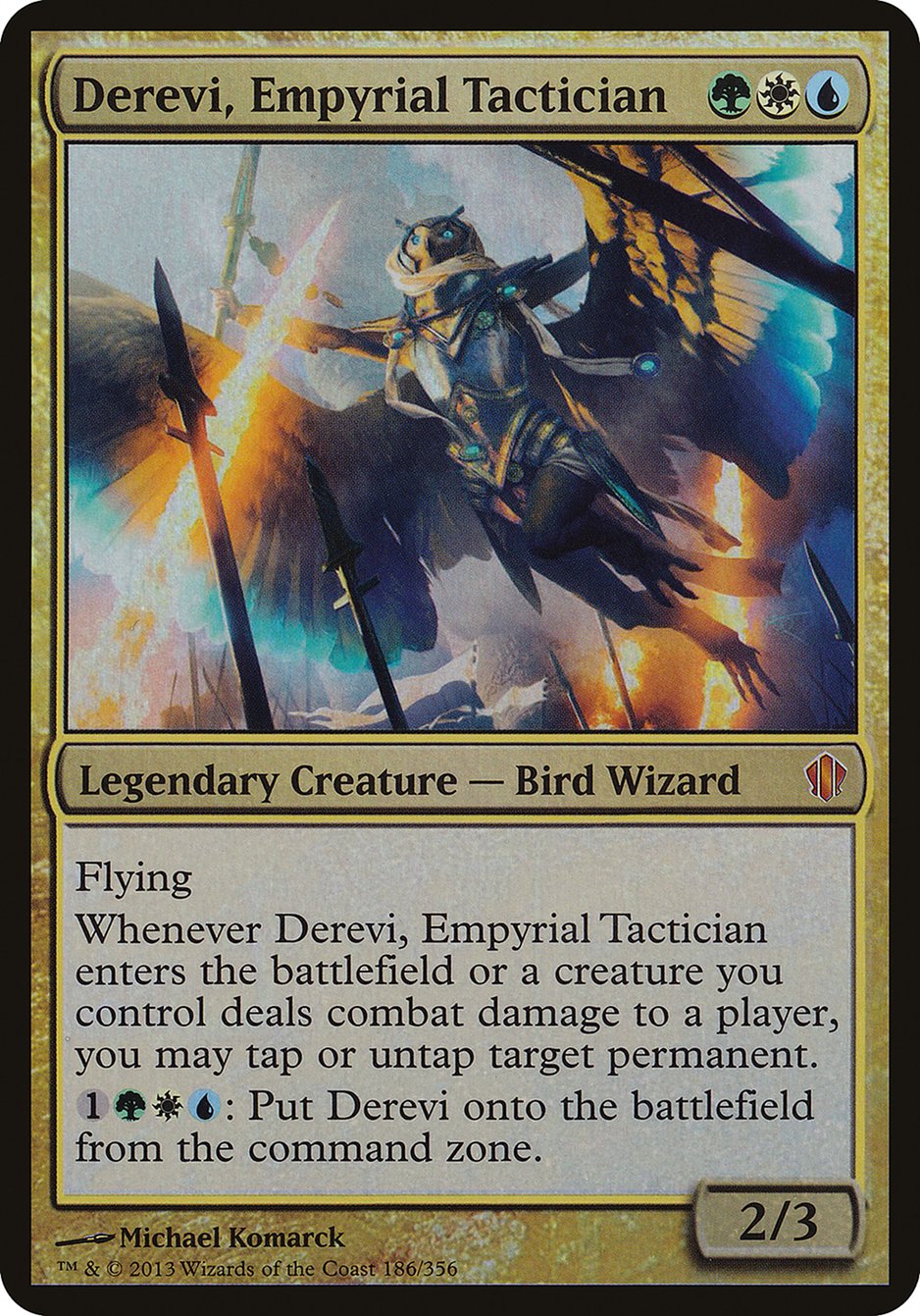 Derevi, Empyrial Tactician (Oversized) [Commander 2013 Oversized] | Exor Games Truro