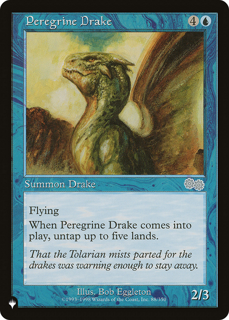Peregrine Drake [The List] | Exor Games Truro