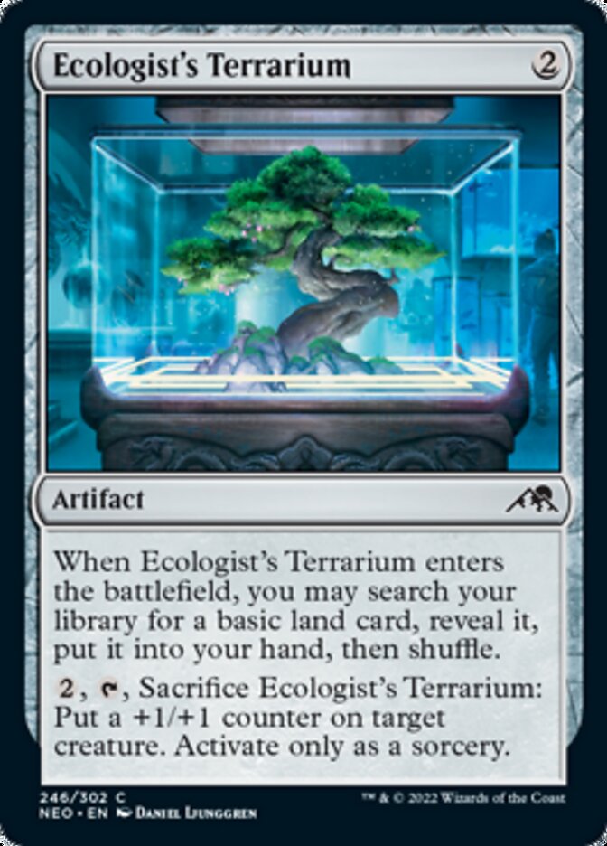 Ecologist's Terrarium [Kamigawa: Neon Dynasty] | Exor Games Truro