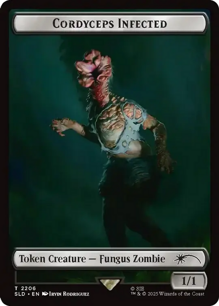 Cordyceps Infected Token (2206) [Secret Lair Drop Series] | Exor Games Truro