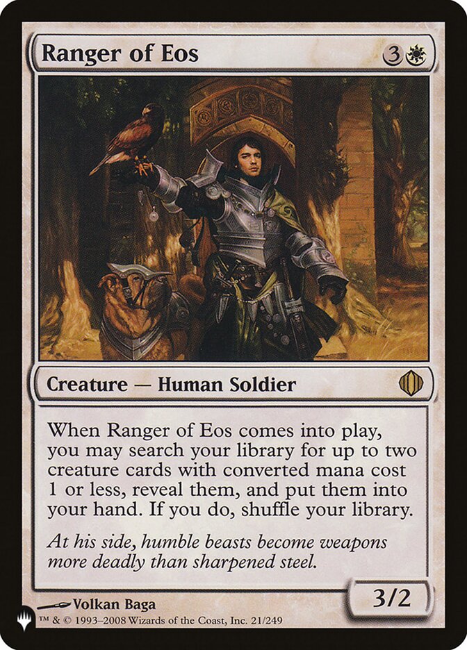 Ranger of Eos [The List] | Exor Games Truro