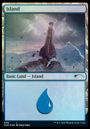 Island (Wizards) (549) [Secret Lair Drop Promos] | Exor Games Truro