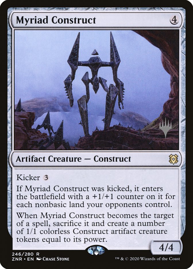 Myriad Construct (Promo Pack) [Zendikar Rising Promos] | Exor Games Truro