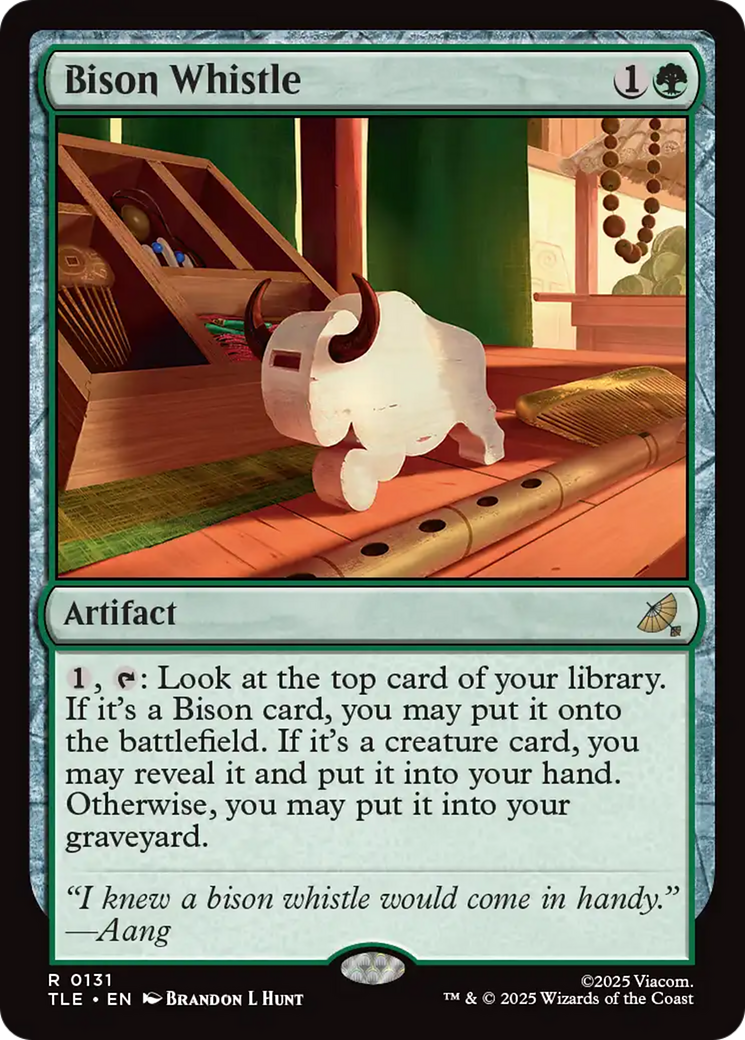Bison Whistle [Avatar: The Last Airbender: Eternal-Legal] | Exor Games Truro