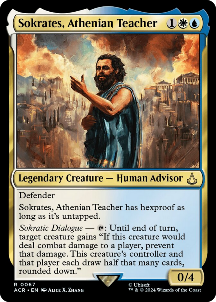 Sokrates, Athenian Teacher [Assassin's Creed] | Exor Games Truro