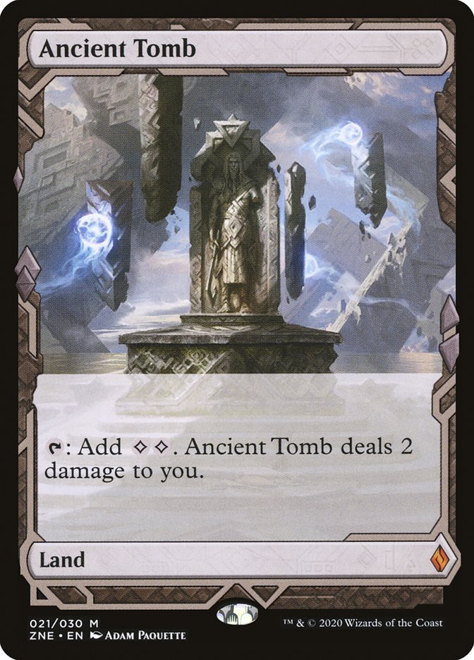 Ancient Tomb (Expeditions) [Zendikar Rising Expeditions] | Exor Games Truro