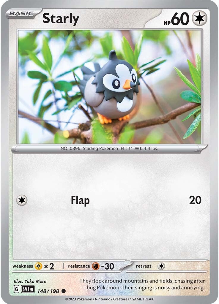Starly (148/198) [Scarlet & Violet: Base Set] | Exor Games Truro