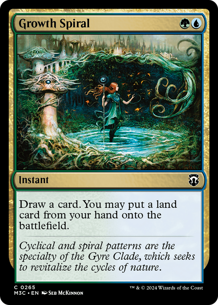 Growth Spiral (Ripple Foil) [Modern Horizons 3 Commander] | Exor Games Truro