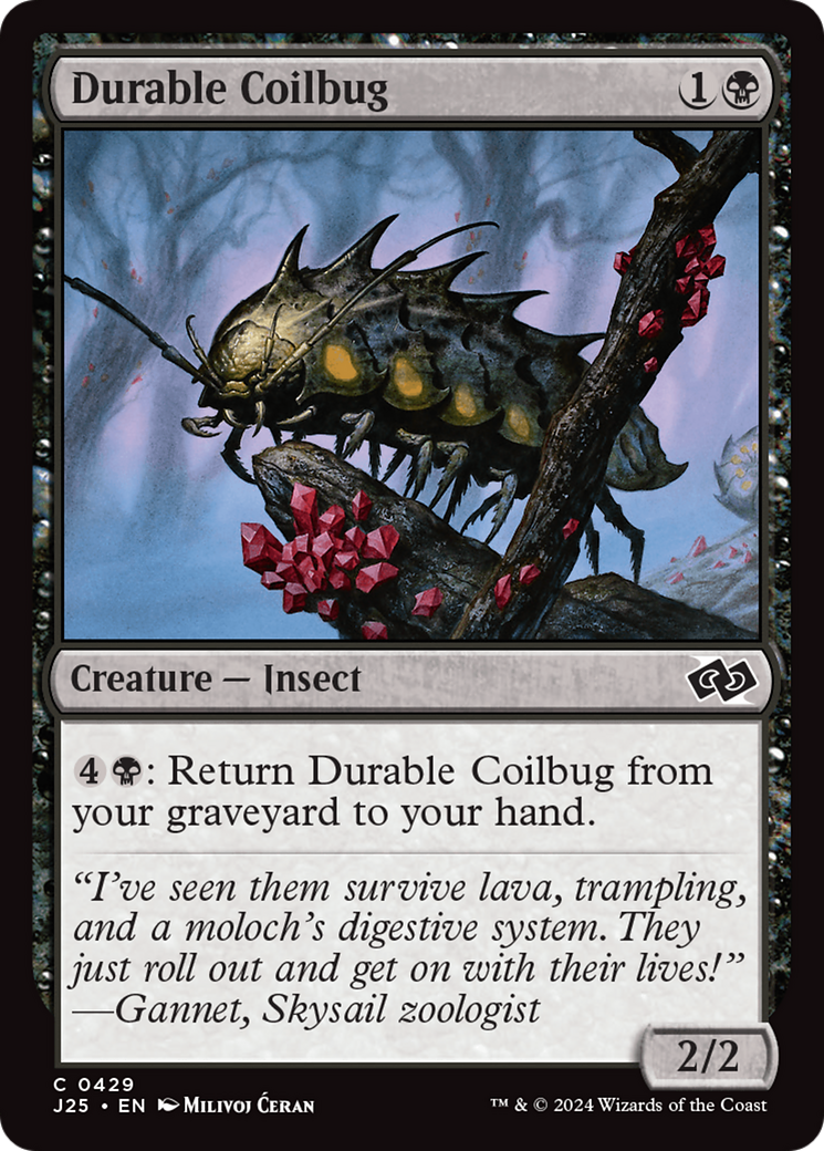 Durable Coilbug [Foundations Jumpstart] | Exor Games Truro