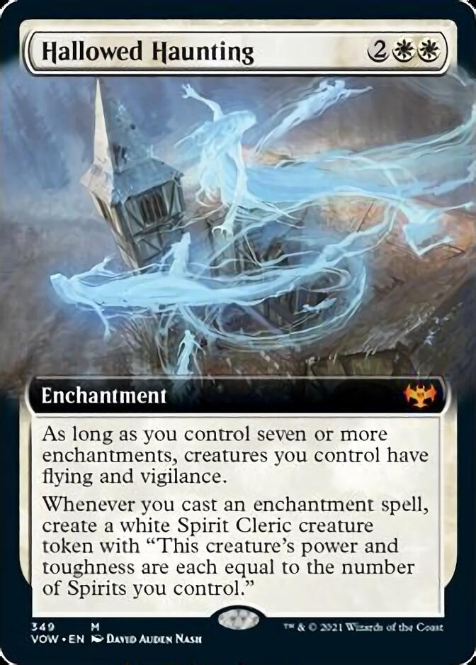 Hallowed Haunting (Extended Art) [Innistrad: Crimson Vow] | Exor Games Truro