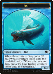 Fish // Zombie (011/036) Double-Sided Token [Commander 2014 Tokens] | Exor Games Truro