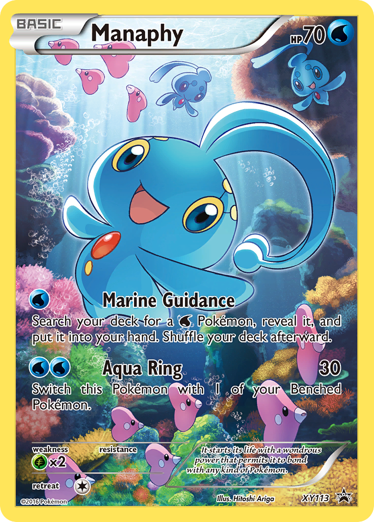 Manaphy (XY113) [XY: Black Star Promos] | Exor Games Truro