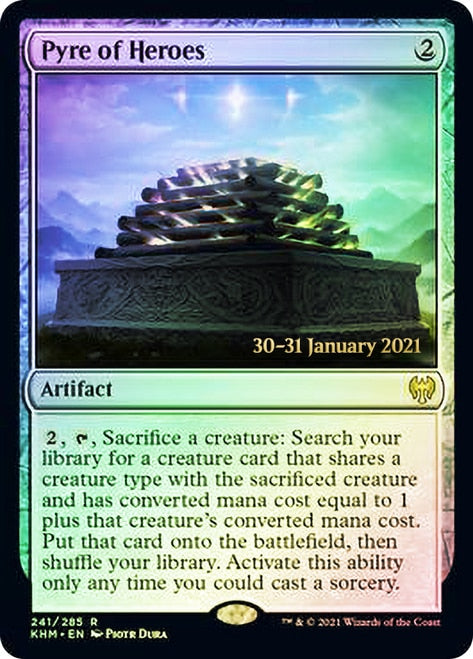 Pyre of Heroes [Kaldheim Prerelease Promos] | Exor Games Truro