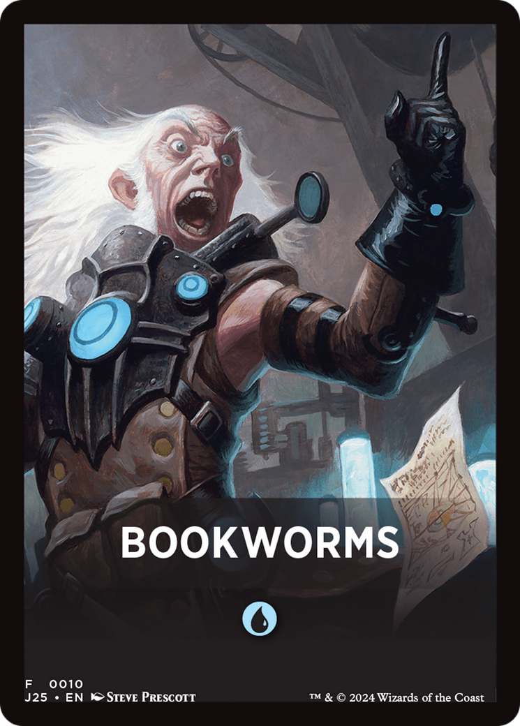 Bookworms Theme Card [Foundations Jumpstart Front Cards] | Exor Games Truro