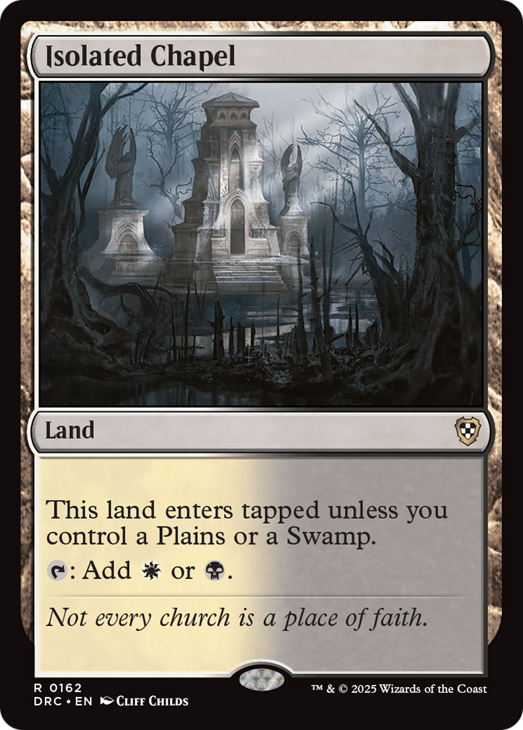 Isolated Chapel [Aetherdrift Commander] | Exor Games Truro