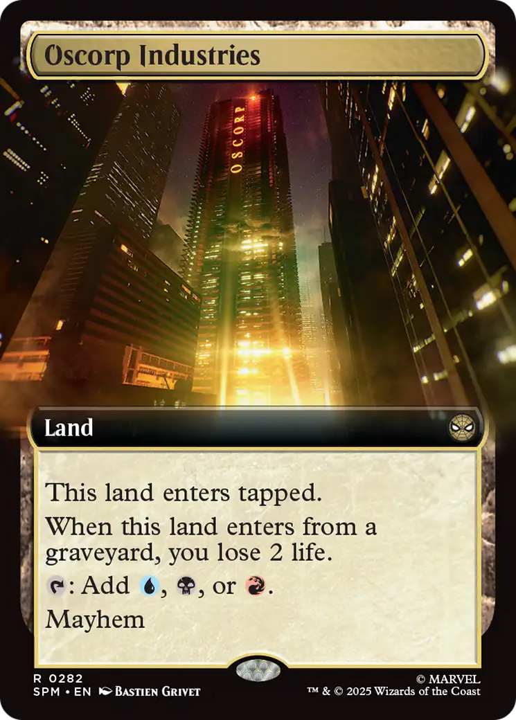 Oscorp Industries (Extended Art) [Marvel's Spider-Man] | Exor Games Truro