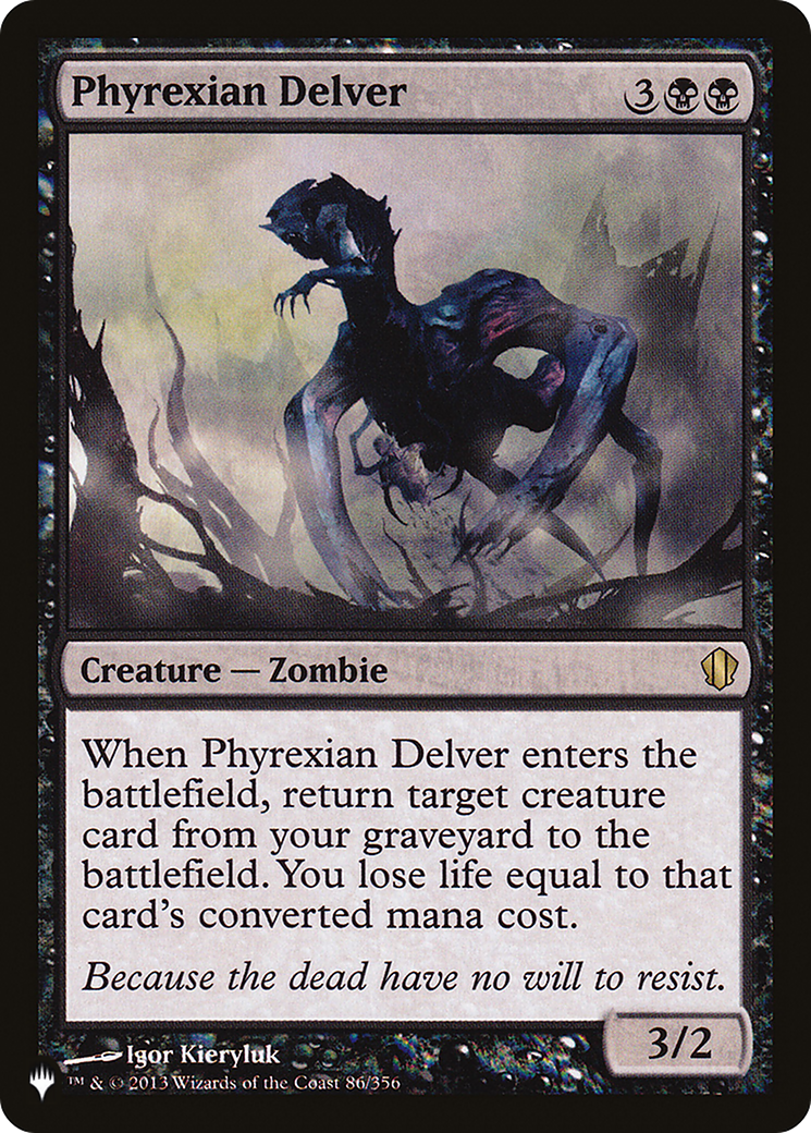 Phyrexian Delver [The List] | Exor Games Truro