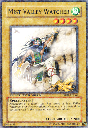 Mist Valley Watcher [DT01-EN067] Common | Exor Games Truro