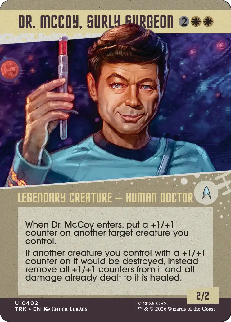 Dr. McCoy, Surly Surgeon (Showcase) [Star Trek] | Exor Games Truro