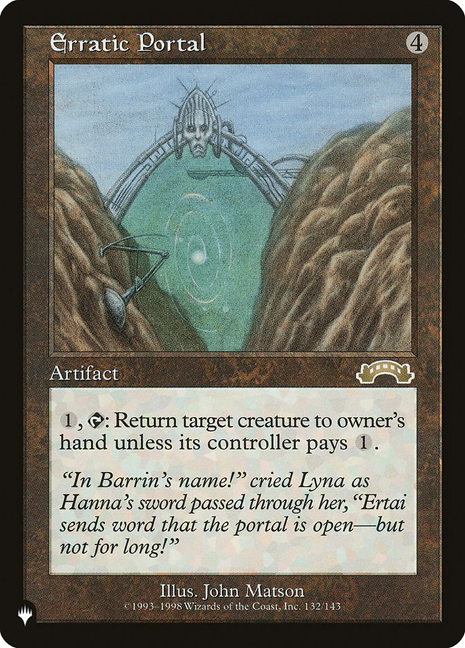 Erratic Portal [The List] | Exor Games Truro