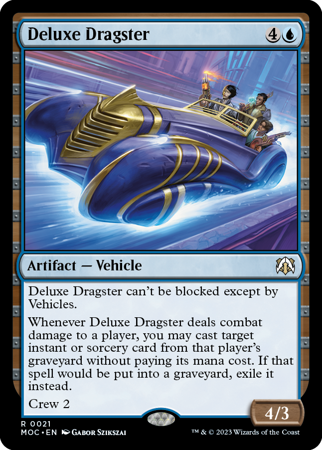 Deluxe Dragster [March of the Machine Commander] | Exor Games Truro
