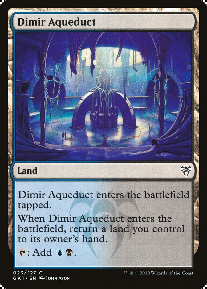Dimir Aqueduct [Guilds of Ravnica Guild Kit] | Exor Games Truro