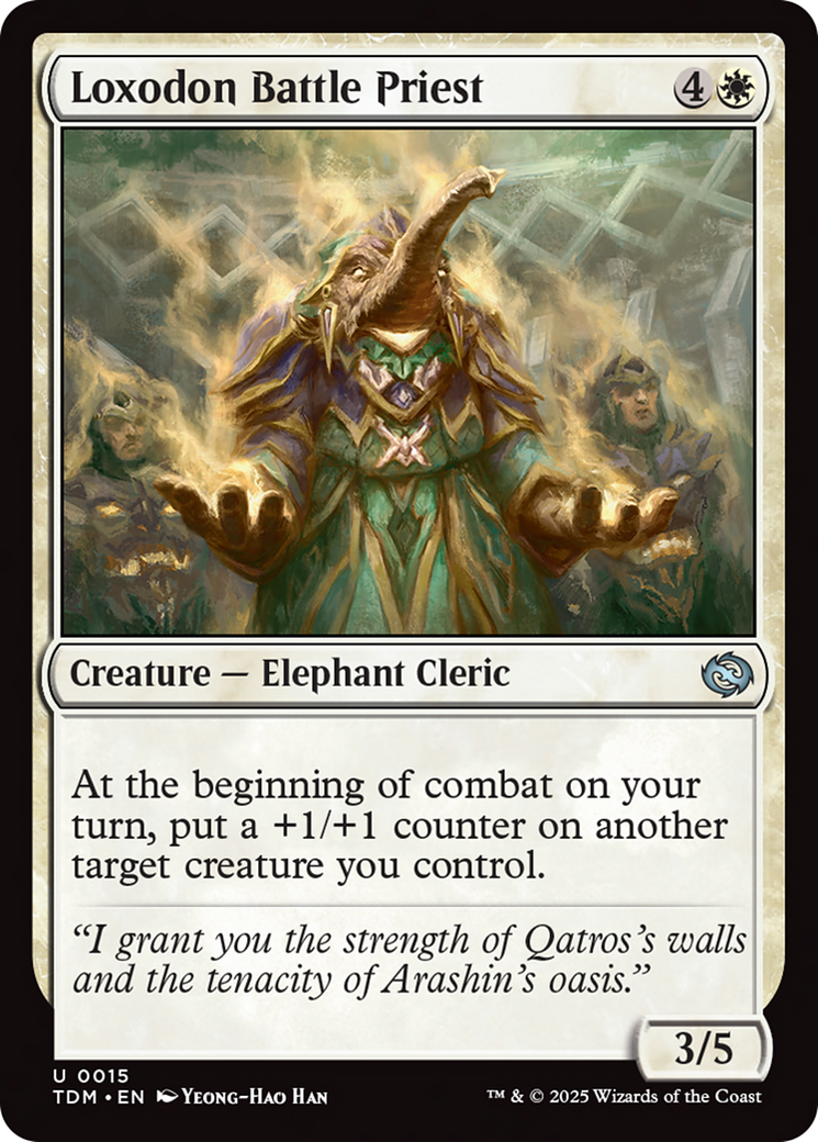 Loxodon Battle Priest [Tarkir: Dragonstorm] | Exor Games Truro