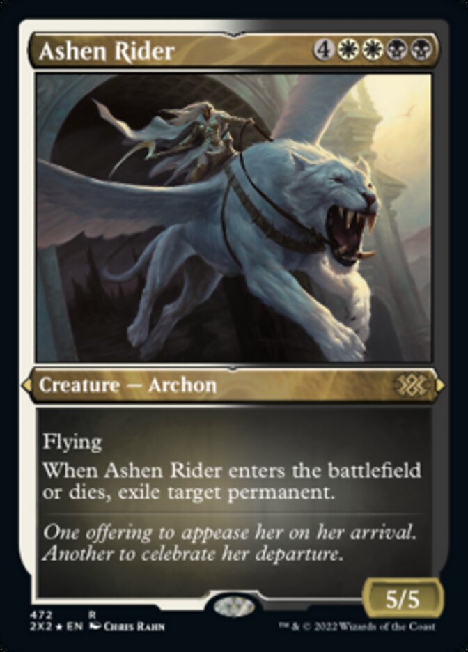 Ashen Rider (Foil Etched) [Double Masters 2022] | Exor Games Truro