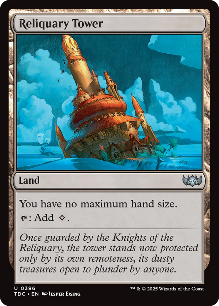 Reliquary Tower [Tarkir: Dragonstorm Commander] | Exor Games Truro