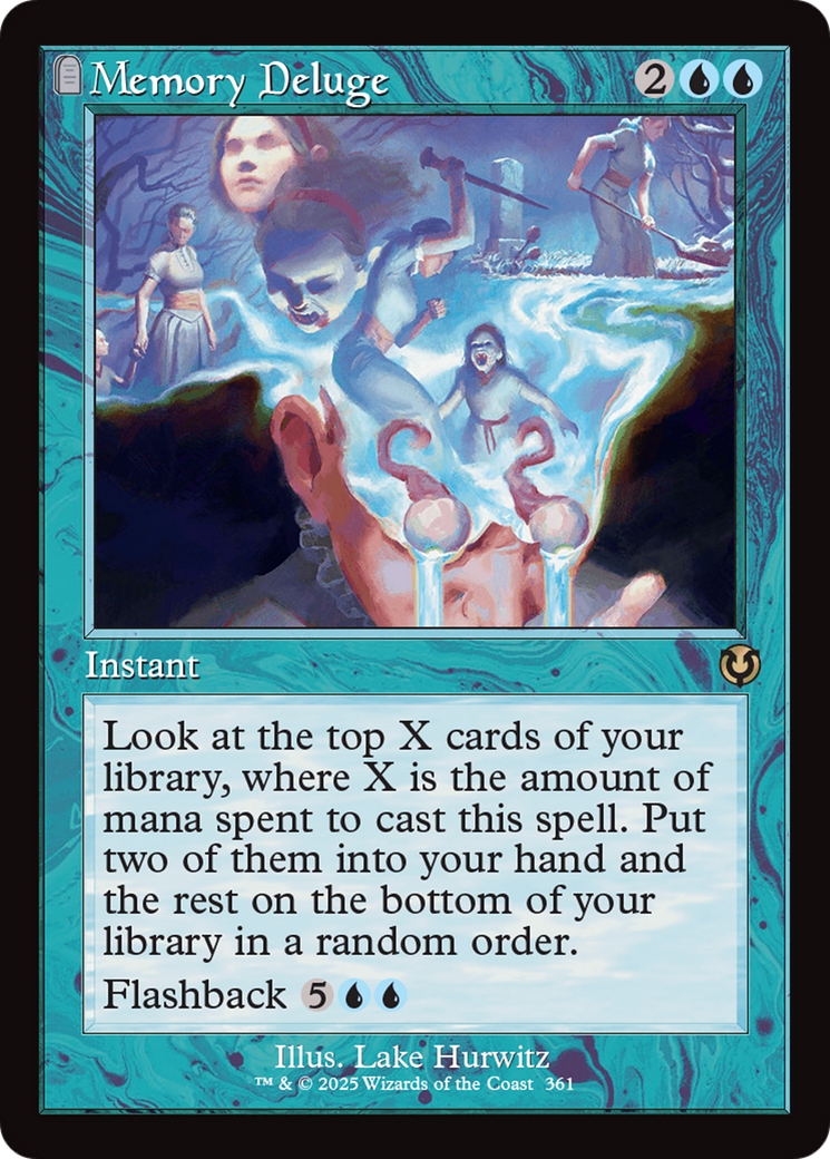 Memory Deluge (Retro Frame) [Innistrad Remastered] | Exor Games Truro