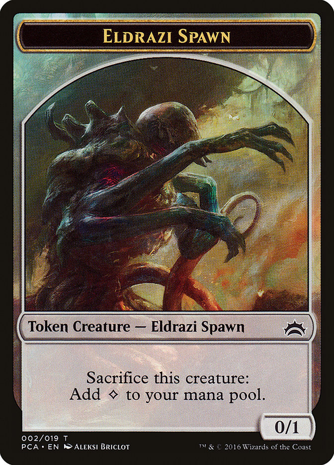 Eldrazi Spawn Token (002/019) [Planechase Anthology Tokens] | Exor Games Truro