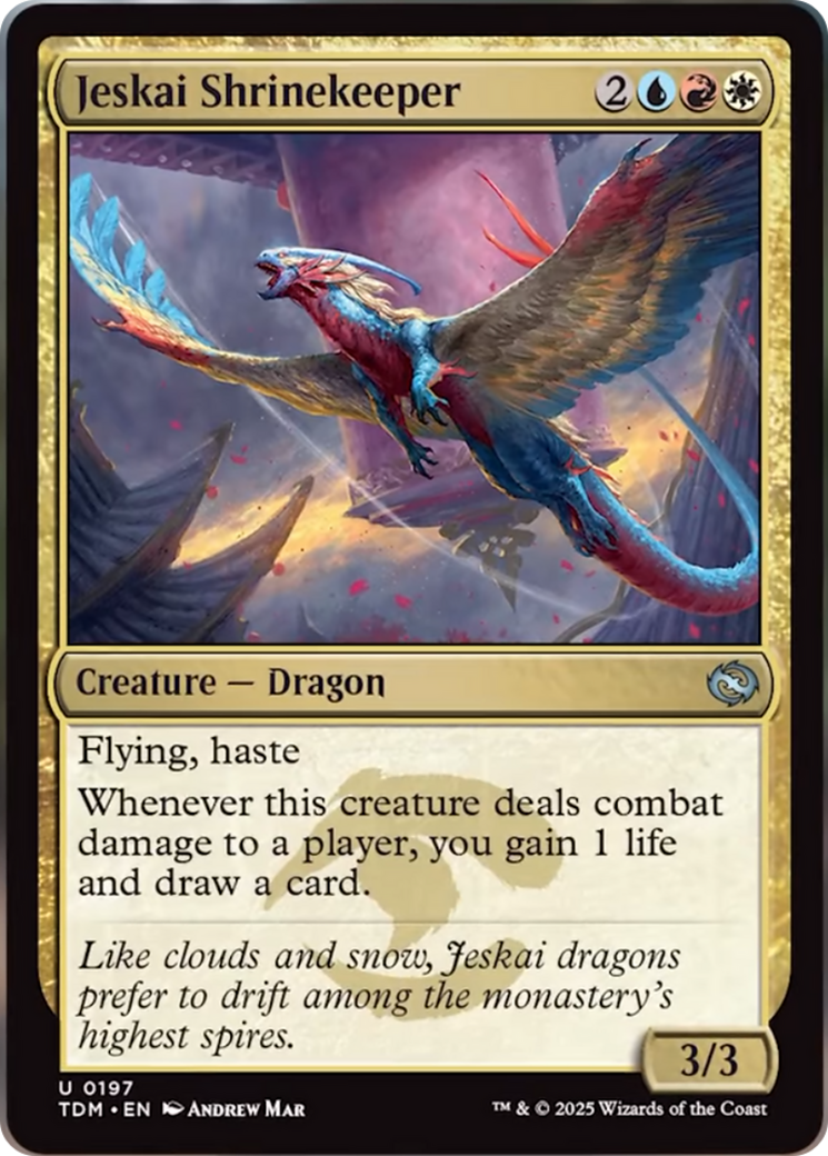 Jeskai Shrinekeeper [Tarkir: Dragonstorm] | Exor Games Truro
