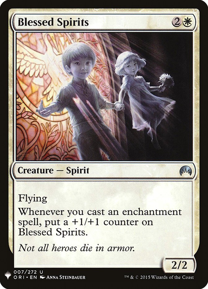 Blessed Spirits [Mystery Booster] | Exor Games Truro