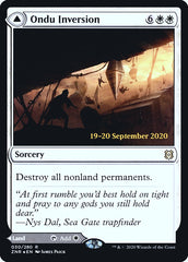Ondu Inversion // Ondu Skyruins [Zendikar Rising Prerelease Promos] | Exor Games Truro