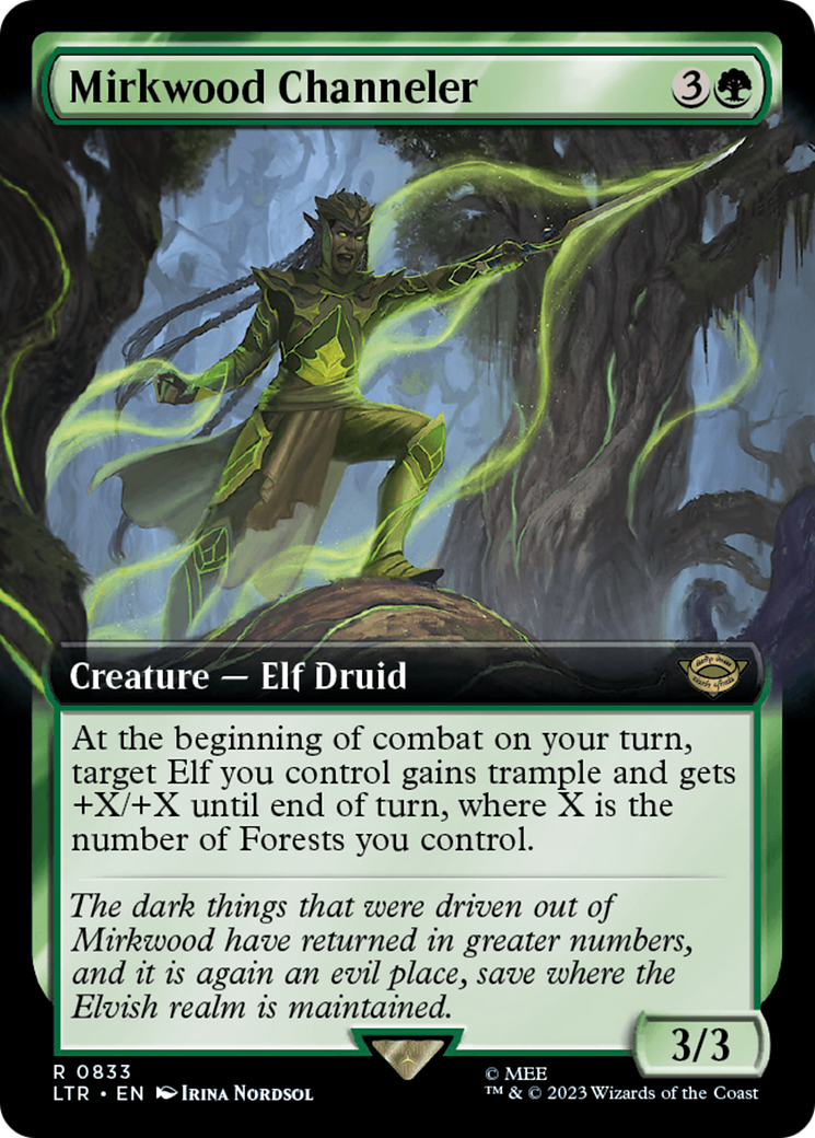Mirkwood Channeler (Extended Art) [The Lord of the Rings: Tales of Middle-Earth] | Exor Games Truro