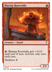 Blazing Rootwalla (White Border) [Mystery Booster 2] | Exor Games Truro