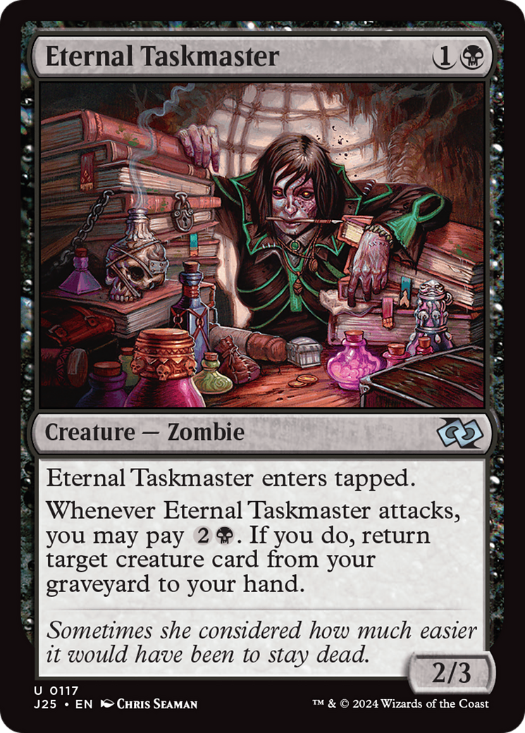 Eternal Taskmaster [Foundations Jumpstart] | Exor Games Truro