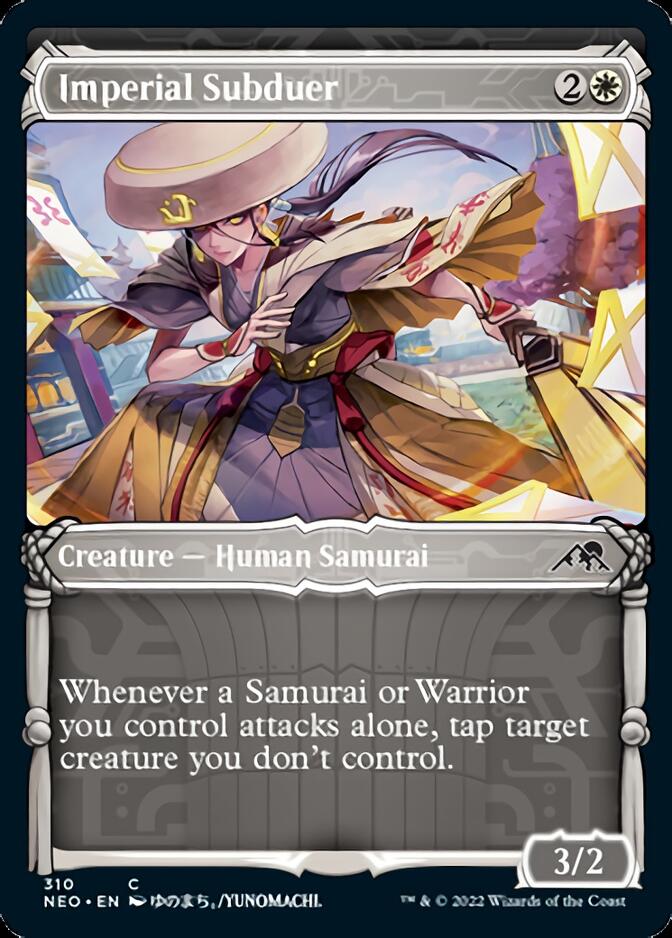 Imperial Subduer (Showcase Samurai) [Kamigawa: Neon Dynasty] | Exor Games Truro