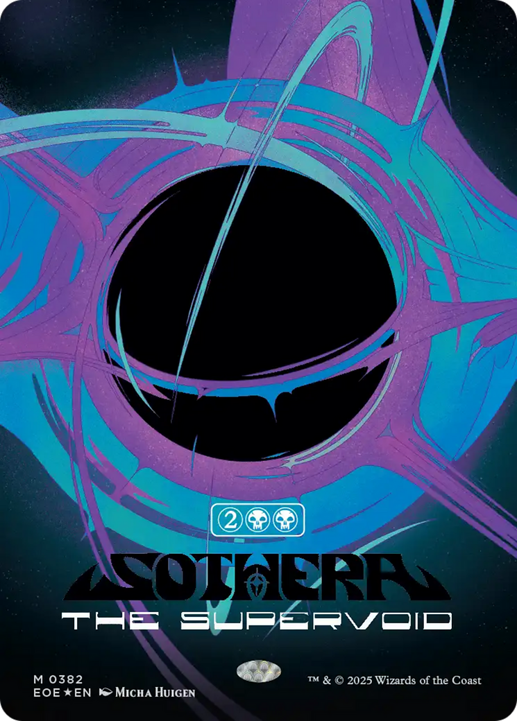 Sothera, the Supervoid (Singularity Foil) [Edge of Eternities] | Exor Games Truro