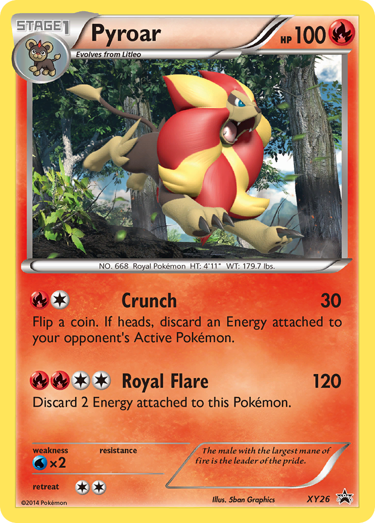 Pyroar (XY26) [XY: Black Star Promos] | Exor Games Truro