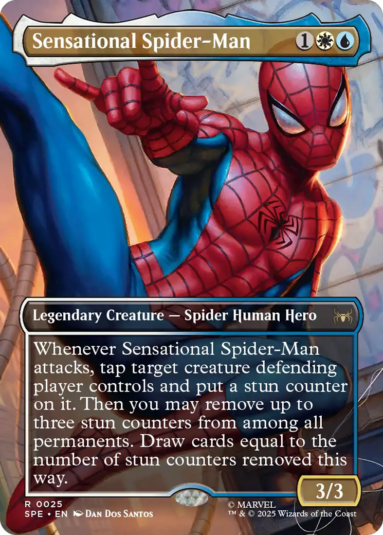 Sensational Spider-Man (Borderless) [Marvel's Spider-Man: Eternal-Legal] | Exor Games Truro