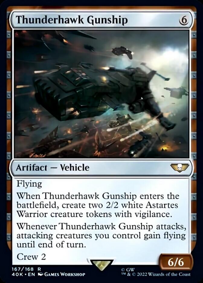 Thunderhawk Gunship (Surge Foil) [Warhammer 40,000] | Exor Games Truro