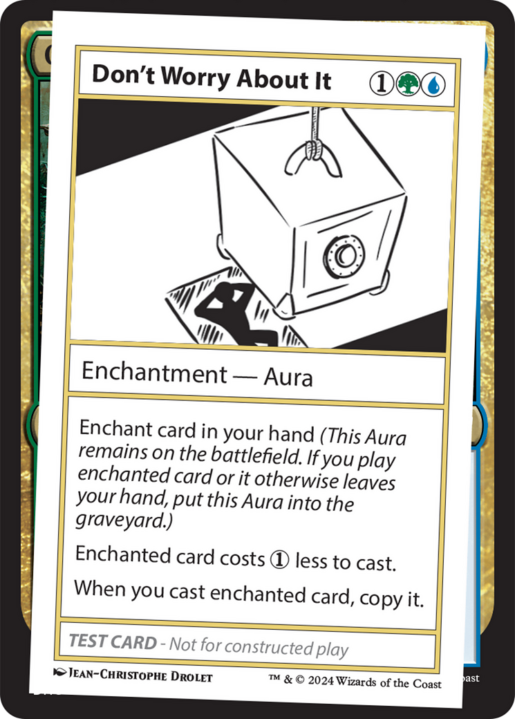 Don't Worry About It [Mystery Booster 2 Playtest Cards] | Exor Games Truro