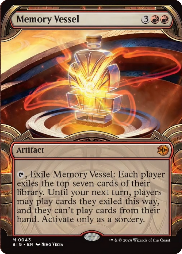 Memory Vessel (Showcase) [Outlaws of Thunder Junction: The Big Score] | Exor Games Truro