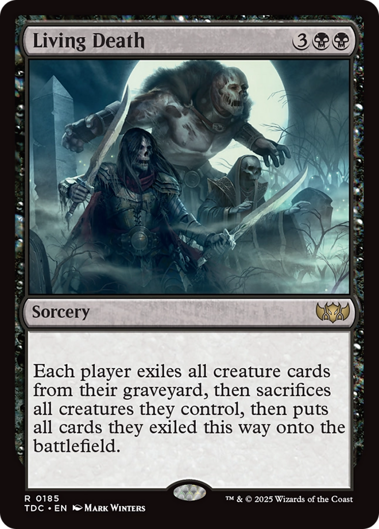 Living Death [Tarkir: Dragonstorm Commander] | Exor Games Truro