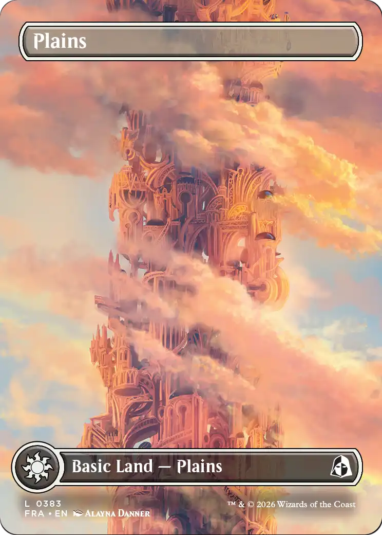 Plains (Borderless) (0383) [Reality Fracture] | Exor Games Truro
