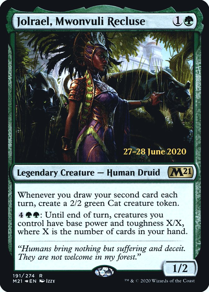Jolrael, Mwonvuli Recluse [Core Set 2021 Prerelease Promos] | Exor Games Truro