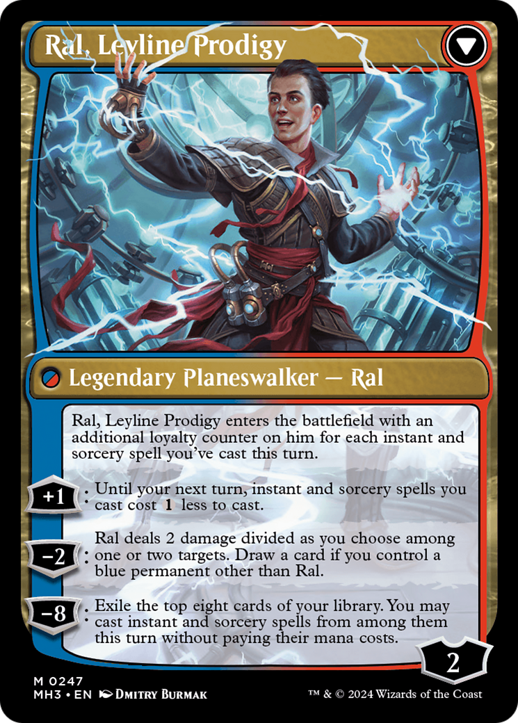 Ral, Monsoon Mage // Ral, Leyline Prodigy [Modern Horizons 3] | Exor Games Truro