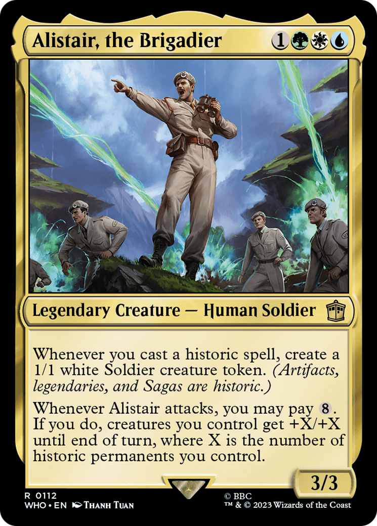 Alistair, the Brigadier [Doctor Who] | Exor Games Truro